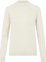 Pieces T-shirt Pcesera Ls High Neck Knit Noos Bc 17108452 Birch Dames Maat - L