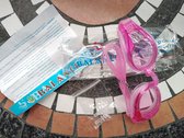 Zwem goggle.(zwembril) Kleur Roze. inclusief oordopjes. Top product.