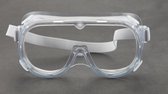 Outlook YC001 - Veiligheidsbril met ventilatienoppen 2 stuks - lichtgewicht universele pasvorm - CE Gecertificeerd - kristalhelder ontwerp - niet voor medische doeleinden