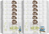 Pure Beginnings - Lingettes biodégradables pour Bébé à l'aloa vera biologique - 12 x 64 pièces - 768 lingettes