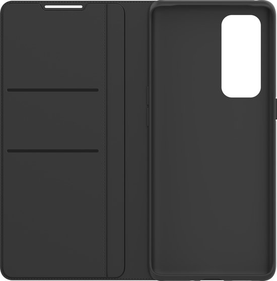 Oppo flip protective cover - black - for Oppo Find X3 Neo | bol.com