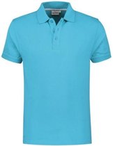 Santino Mojo Polo-shirt korte mouwen - Stretch - S - Lichtblauw