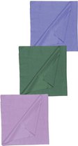 Lubna Home Microvezel reinigingsdoekje 40x40 cm  Schonmaakdoekje 3 PACK INTERLOCK