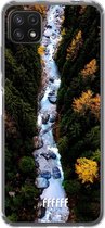 6F hoesje - geschikt voor Samsung Galaxy A22 5G -  Transparant TPU Case - Forest River #ffffff