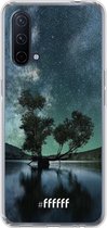 6F hoesje - geschikt voor OnePlus Nord CE 5G -  Transparant TPU Case - Space Tree #ffffff