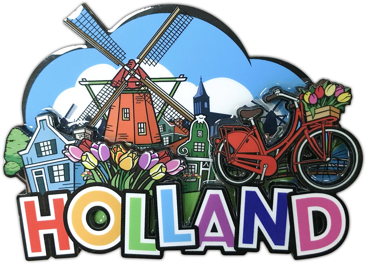 MDF Comic Holland Molen - Souvenir