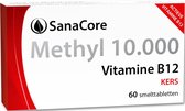SanaCore Methyl 10.000 - Actieve Vitamine B12 - 60 zuigtabletten - Methylcobalamine