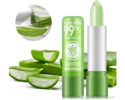 Kleurveranderende Lipstick / Lip balm van Aloë Vera – pH Reagerend – Moisturizing Lip Balm – Natuurlijke Roze Tint – Lippenstift - Verzorgende Lippenbalsem – Magic Color Changing