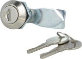 Locker slot - Kantelslot - 18mm - gelijke sleutels