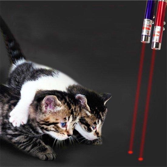 Chats Laser - Lumière pour le chat - 2 en 1 - Laser + Lumière Wit