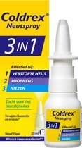 Coldrex 3-in-1 Neusspray - neusspray opent, reinigt en zuivert de neus - 20ml