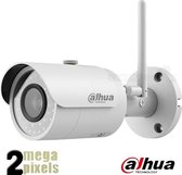 Dahua Beveiligingscamera - Wifi Camera - Full HD - Bullet - Nachtzicht 30m - Draadloos - Micro SD-kaart Slot - Binnen & Buiten Camera