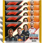 Formule 1 Topps Turbo Attax Trading Card Game 5 Pakjes - Formule 1 kaarten - Ruil kaarten - Speel Kaarten