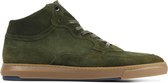 Floris van Bommel Mannen Leren Hoge sneakers / Herenschoenen  20325 - Groen - Maat 47