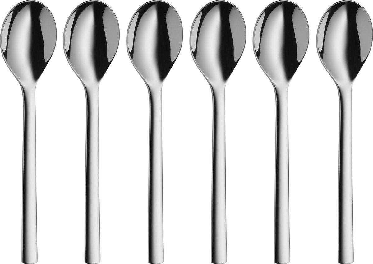 WMF Nuova - Koffielepels - 6-delig - RVS - Vaatwasserbestendig