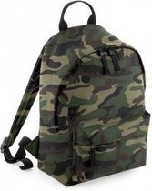 BagBase Mini Essential rugtas 9 liter Camouflage, peuter rugtas