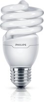 PHILIPS Econ Twister E27 T2 Spaarlamp 20W Warm Wit 2700K | 1250lm | 6000h | A | Vervangt 91W