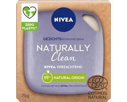 NIVEA Naturally Clean Face Bar Verzachtend - Gezichtsreiniging - 75 gr.