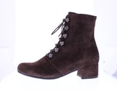 Verhulst Lisa laarsje wijdte H 9431 - 69 - 78_3040 D.bruin suede maat 8