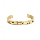 Roman Speed Armband | Klemarmband |Gouden Armband | Armband Mannen | Armband Heren | Cadeau voor Man | Mannen Cadeautjes