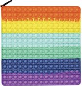 Fidget Toys- Popit XXL - pop it XXL- Mega - Square - Vierkant - Regenboog  - 30cm