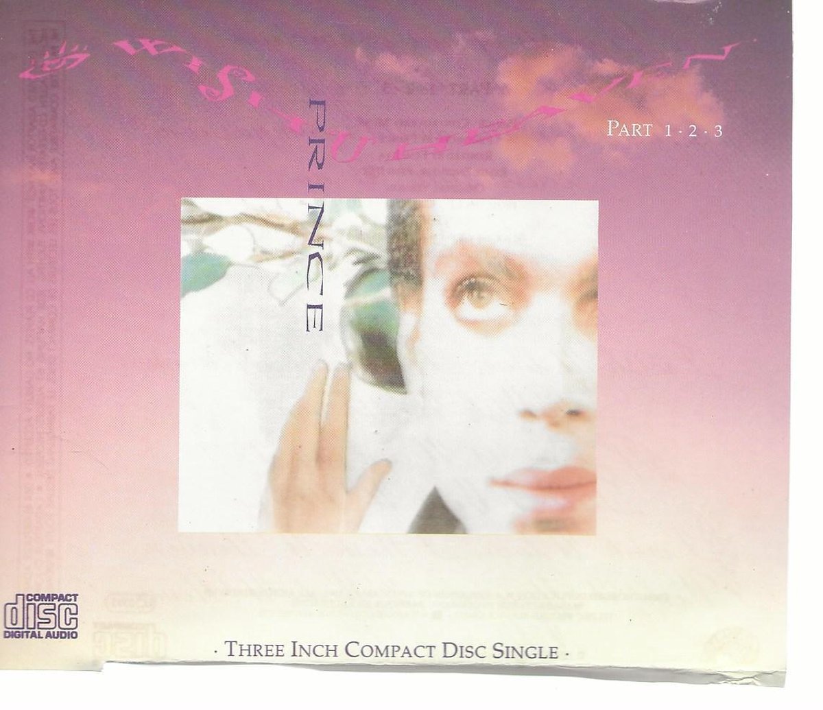 PRINCE WISH U HEAVEN 3 inch CD single