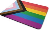 lgbt vlag muismat | lgbtq vlag mousepad | regenboogvlag| pride vlag | accessories | progress flag