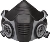 Delta Plus Half-gelaatsmasker van thermoplastic 6200 - Zwart - One size