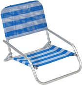 Textline - Campingstoel opvouwbaar - strandstoel opvouwbaar - lichtgewicht - vissersstoel - Blauw (66 x 47 x 53 cm) - 2021 model