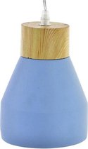 Plafondlamp DKD Home Decor Hout Cement (15 x 15 x 21 cm)
