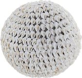 Decoratief sierding DKD Home Decor Schelpen Natuurlijk (12 x 12 x 12 cm)