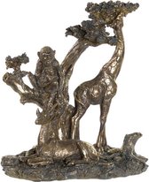 Decoratieve figuren DKD Home Decor ‎ Jungle Hars (24 x 16 x 25 cm)