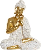 Decoratieve figuren DKD Home Decor Hars Boeddha (33 x 21.7 x 40.3 cm)