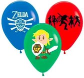 ProductGoods - 10x Zelda Ballonnen Verjaardag - Verjaardag Kinderen - Ballonnen - Ballonnen Verjaardag - Zelda - Kinderfeestje