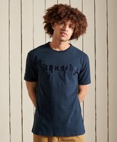 Superdry Heren tshirt T-shirt met Core-logo en standaard gewicht