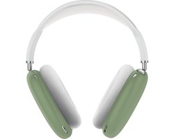 KELERINO. Siliconen Case geschikt voor AirPods Max - Accessoire - Groen