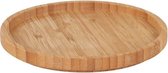 Platt tallrik Hout (ø 15 x 1,5 cm)