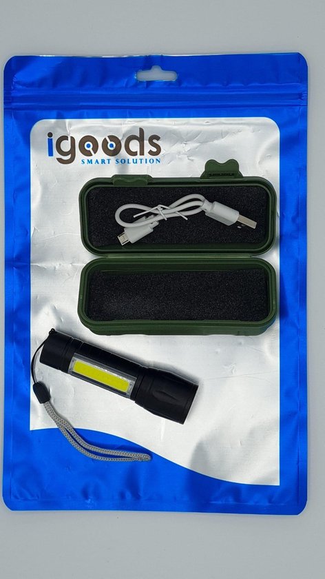 Lampe de poche rechargeable Lampe de poche LED ultra puissante à longue portée Lampe torche haute puissance avec lumière COB acheter à prix bas - livraison gratuite, avis réels avec des photos