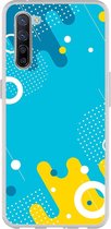 Smartphonebooster Telefoonhoesje - Back Cover - Geschikt Voor Oppo Find X2 Lite - Blue En Blue