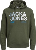 JACK&JONES JCOPOKY SWEAT HOOD Heren Trui - Maat XL
