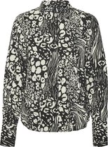 VERO MODA VMCAIA LS SHIRT WVN GA Dames T-shirt  - Maat M