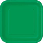 Borden Vierkant Groen 23cm 14st
