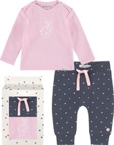 Noppies Meisjes Gift Set Roze Blauw - Maat 62