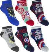 6 pack Marvel Avengers sokken Maat 31/34