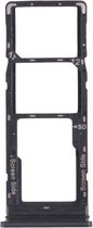 SIM-kaartlade + SIM-kaartlade + Micro SD-kaartlade voor Tecno Pouvoir 4 Pro / Pouvoir 4 LC7 (zwart)