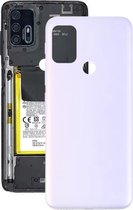 Batterij Back Cover voor Motorola Moto G30 XT2129-1 XT2129-2 PAML0000IN (Wit)