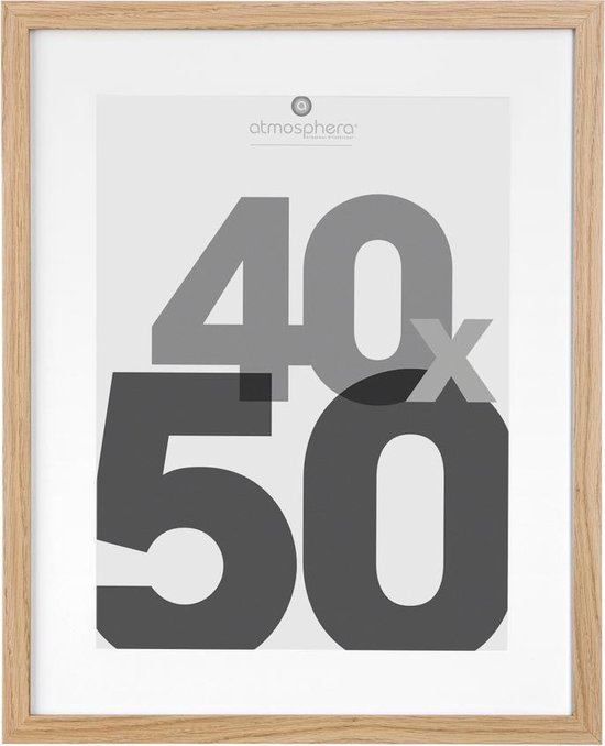 Fotolijst Glas - 40 50 - Wissellijst met passe partout - Glazen Posterlijst