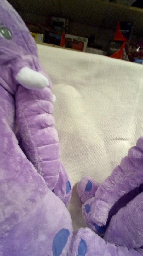 Squishmallows Anjali a lila elefánt plüssfigura 18 cm