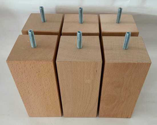 Houten kubus van walnoot 16 mm | Houten boekenplank op maat gemaakt