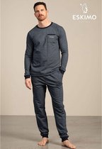 Eskimo pyjama heren - blauw - Toon - maat XXL